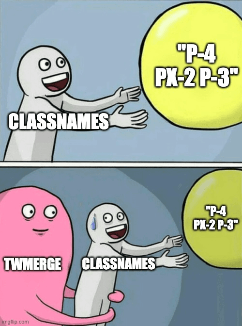 twMerge + classNames